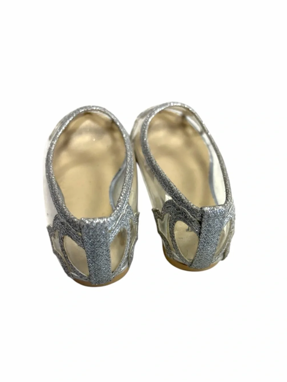 Janie & Jack Disney Cinderella Heart Flats -‎ Size 5